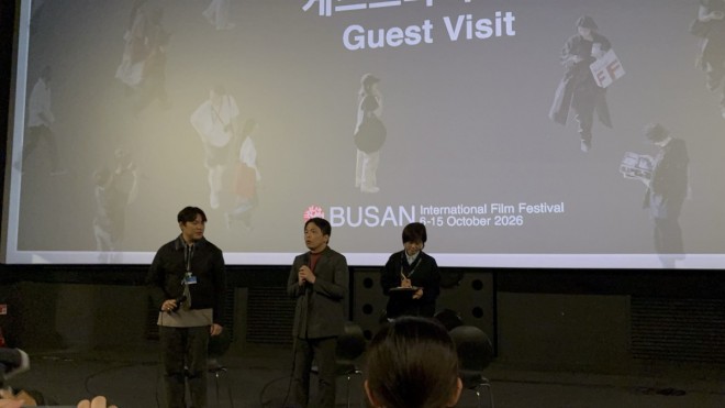 Director Ryo Katanozaka at the 31st Busan International Film Festival