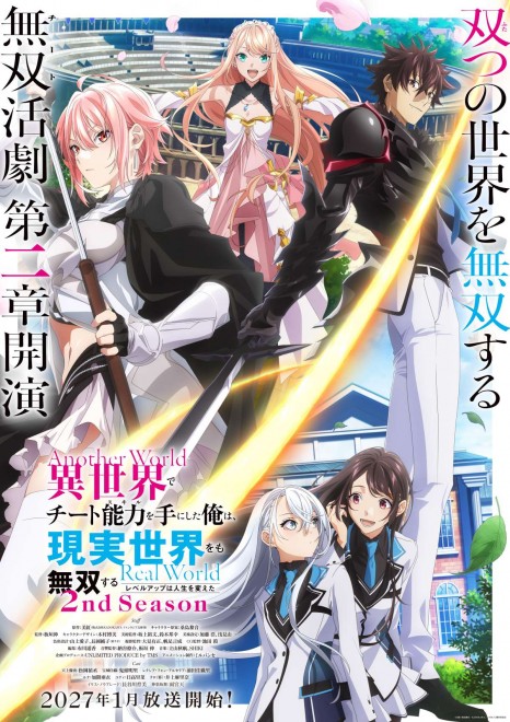 I Got a Cheat Skill in Another World and Became Unrivaled in the Real World, Too Season 2 visual