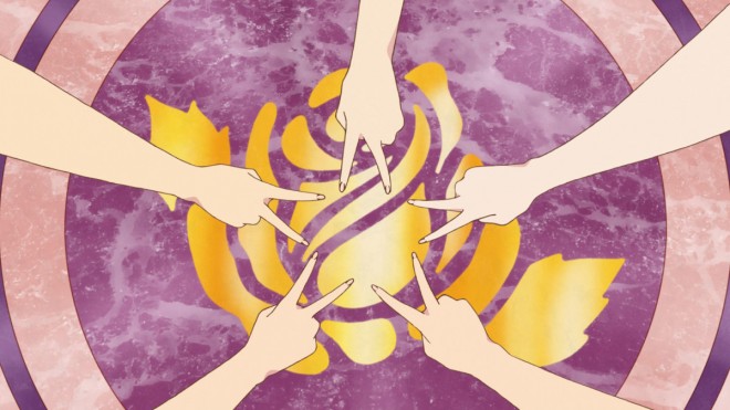 Scene from Aikatsu Stars! Progress of the Stars