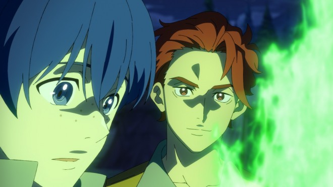TV anime Romelia War Chronicle scene cut