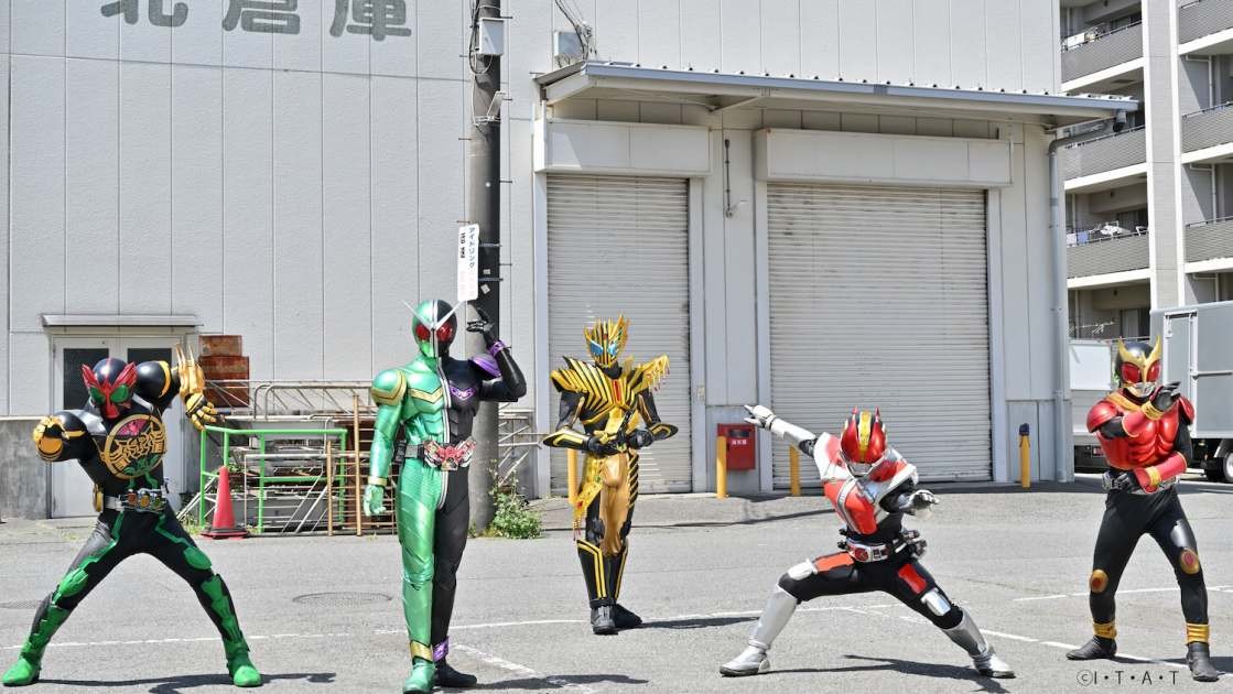 Legendary Riders Kuuga, Den-O, W, and OOO to Appear in the Movie 