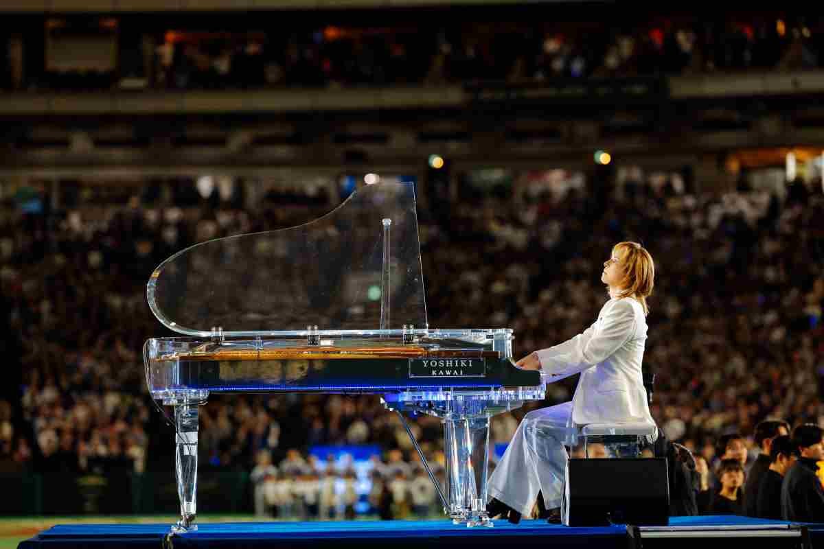 YOSHIKI Delivers Stunning Piano Performance at MLB Opening Game in