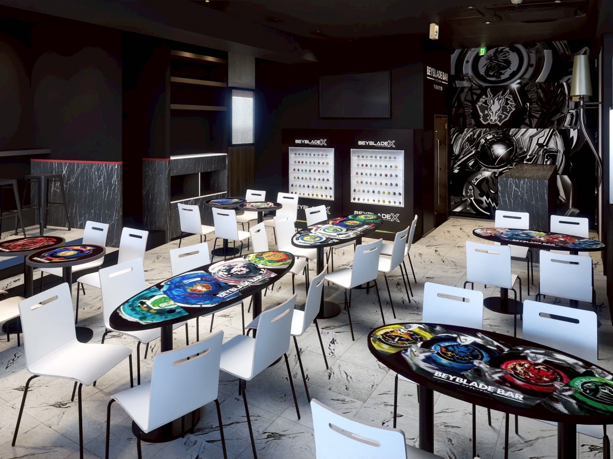 Beyblade Concept Bar to Open in Tokyo's Shimokitazawa This August