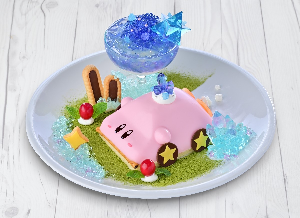 smile cake  10キロタピオカ I want to eat at the Kirby Café!” Limited-time menu announced: Car