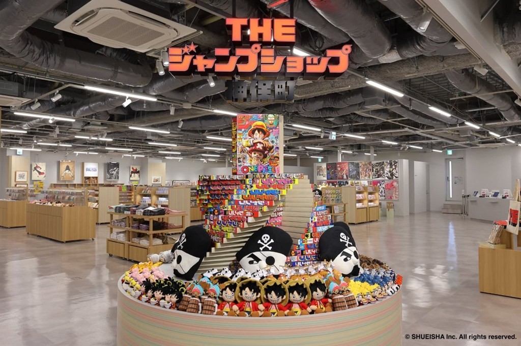 Jump Shop Jimbocho Interior Revealed: One Piece x Chinese Restaurant ...
