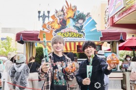 "My Hero Academia" at USJ: Voice Actors Daiki Yamashita & Nobuhiko Okamoto "Charge Energy" at Attractions & Dining