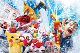 USJ Revives Its "Soaking Wet" Parade After 4 Years, Featuring Water Blasts from Pokémon and Mario Floats