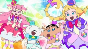 "Crayon Shin-chan" × "Wonderful Precure!" Collaboration Episode Airs - Shin-chan Transforms into Precure