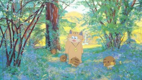 Ikue Otani, known as the voice of Pikachu, voices the forest fairy PiPi in "Ghost Cat Anzu." Main footage released