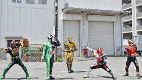 Legendary Riders Kuuga, Den-O, W, and OOO to Appear in the Movie "Kamen Rider Gotchard": Final Trailer Released