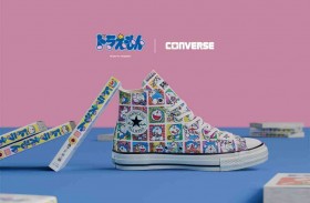 Converse Launches Doraemon-Themed Sneakers Featuring Iconic Manga Scenes and All 45 Comic Covers