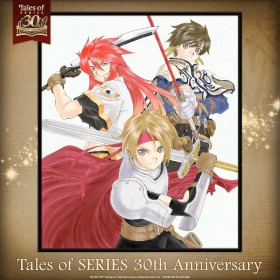 Tales of 30th Anniversary Art by Kosuke Fujishima Draws Huge Reaction—Features Cress, Luke, and Sorey in Evolving Style