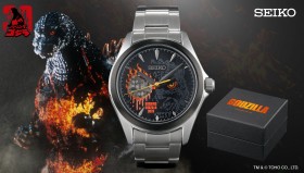 Burning Godzilla 30th Anniversary Project: Seiko Collaboration Watch Announced (Orders now available via Premium Bandai)