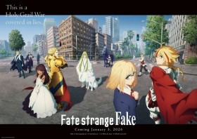 Fate/strange Fake TV Anime Premieres January 3, 2026 with New PV and First Key Visual Revealed