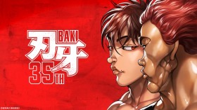 Baki Series Celebrates 35th Anniversary with Teaser Visual Featuring Baki and Yujiro Hanma