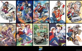 Celebrating 40 Years of Back to the Future: Legendary Manga Artists and Illustrators Pay Tribute with Special Artwork