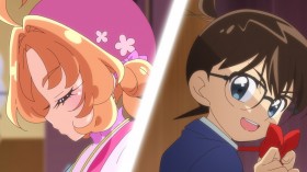 Star Detective Precure! x Detective Conan Special PV Released: Conan Puts Anna to Sleep With His Tranquilizer Watch
